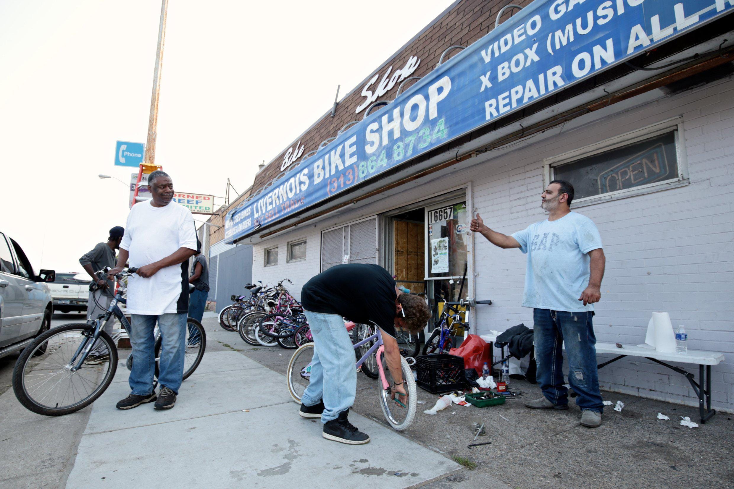 bike shop on livernois